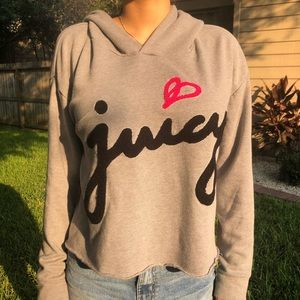 Juicy Couture Cropped Hoodie